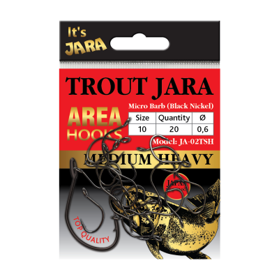 Trout Jara Area Hooks JA-02TSH #10