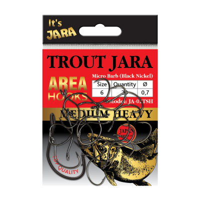 Trout Jara Area Hooks JA-02TSH #6