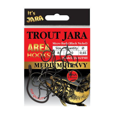 Trout Jara Area Hooks JA-02TSH #8