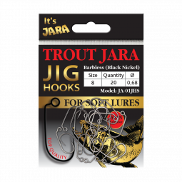 Trout Jara Jig Hooks JA-01JHS #8